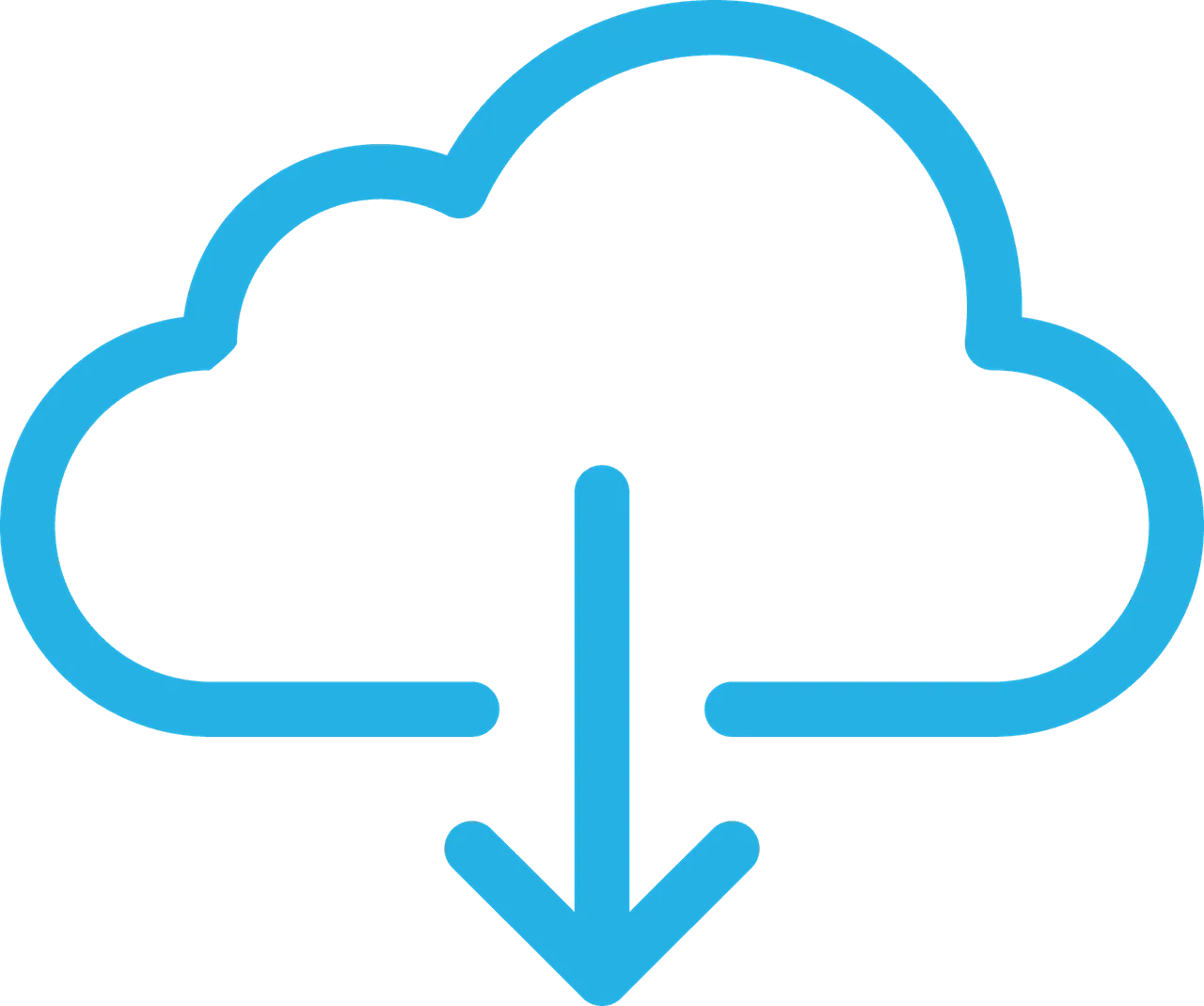 Free download cloud file download vector